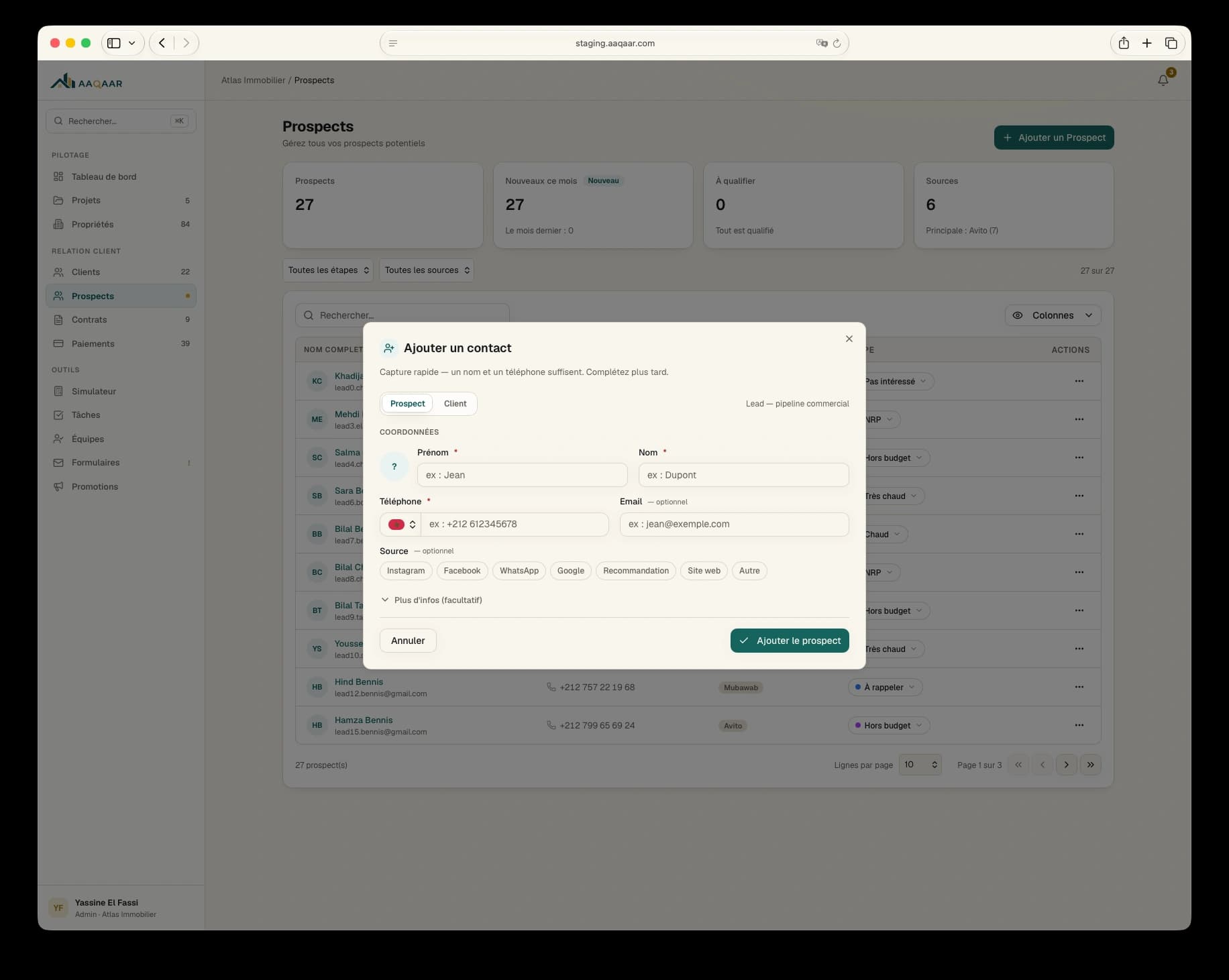 Ventes & CRM — Du prospect à la vente, un pipeline sans friction