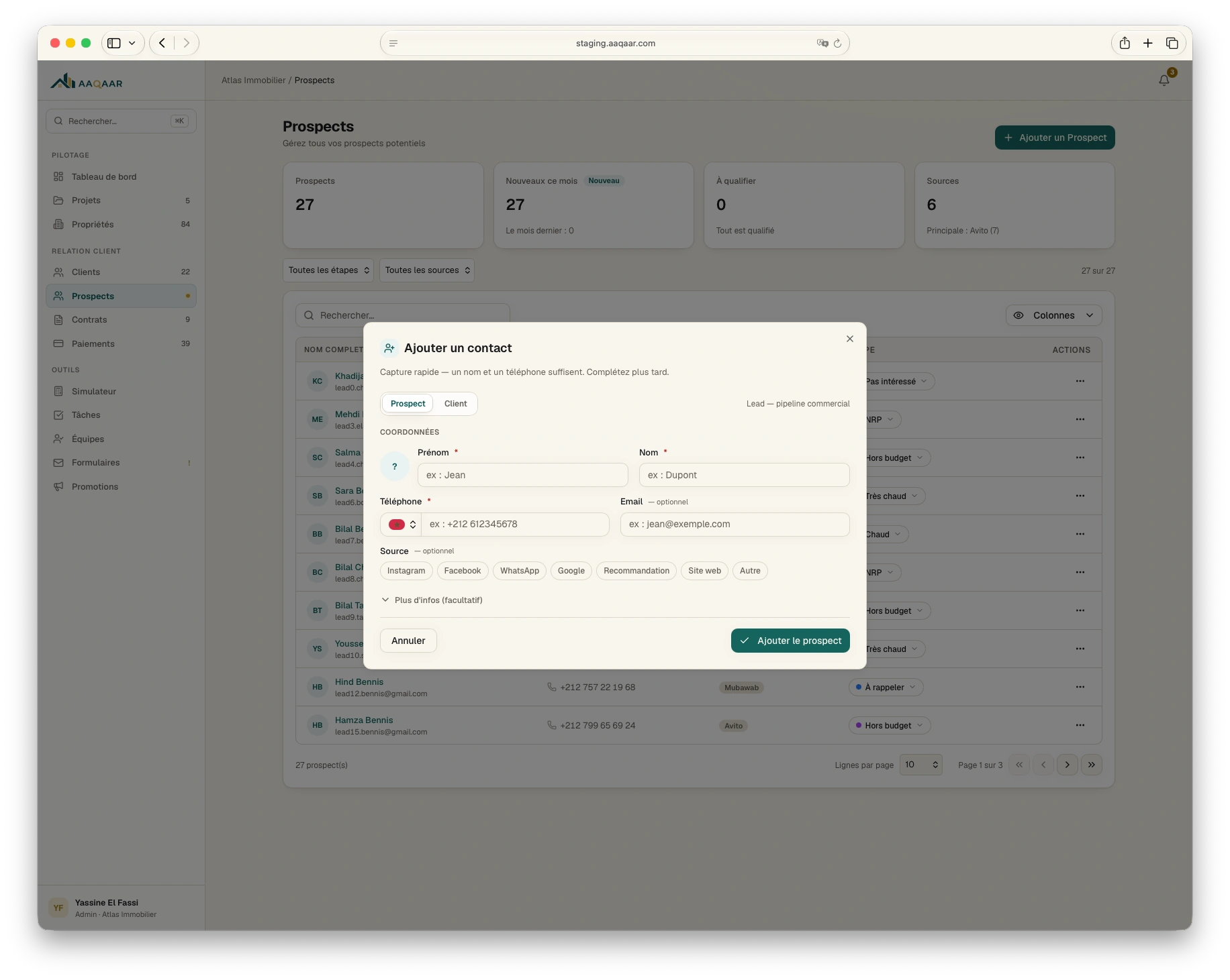 Ventes & CRM — Du prospect à la vente, un pipeline sans friction